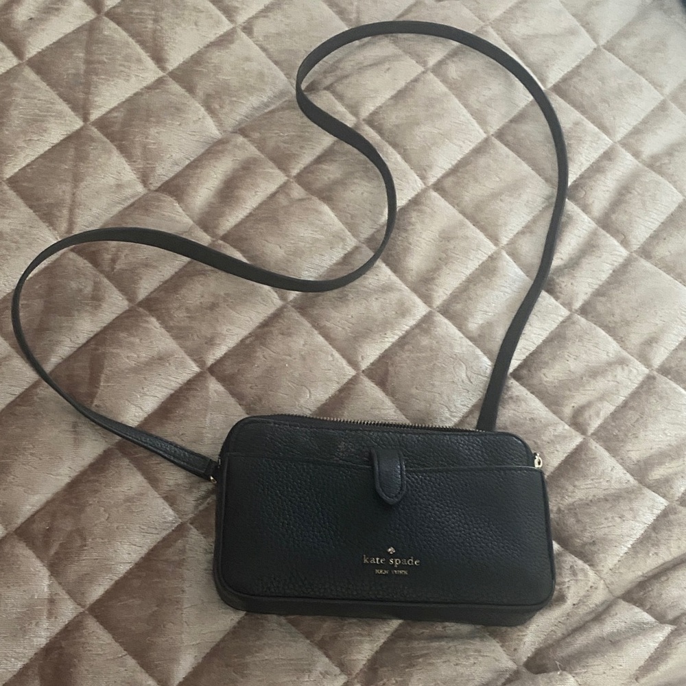 Kate Spade Elegant Black Crossbody Bag